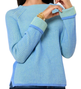 Talbots Ribbed Crewneck Sweater