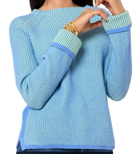 Talbots Ribbed Crewneck Sweater