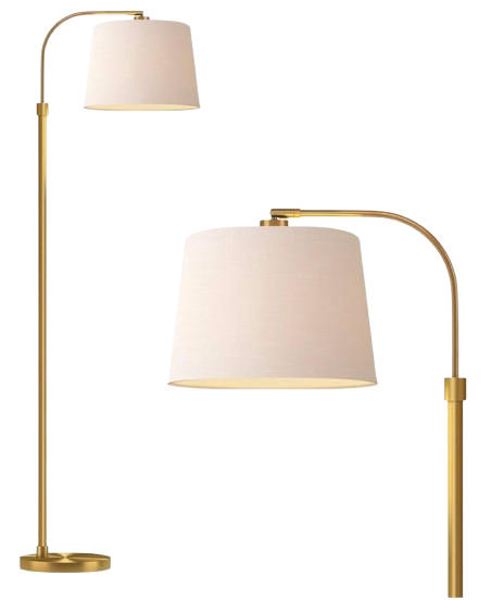 Gold Arc Standing Floor Lamp