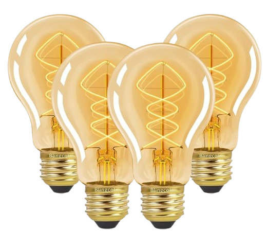 Warm-Toned Edison LED Light Bulbs