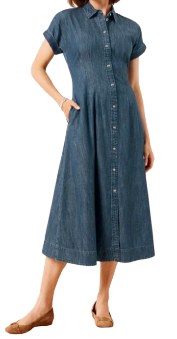 Talbots Denim Shirtdress