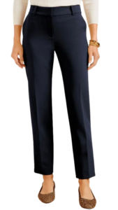 Talbots Hampshire Straight Ankle Pants