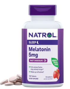 Amazon Fast Dissolve Melatonin 5MG