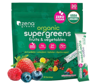 Amazon Organic Supergreens Packets