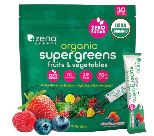 Amazon Organic Supergreens Packets