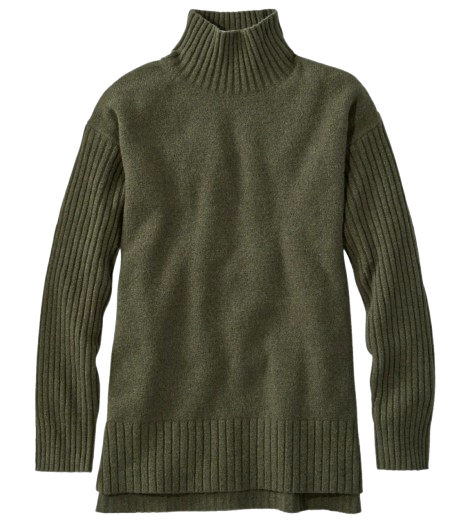 L.L. Bean The Essential Turtleneck Sweater