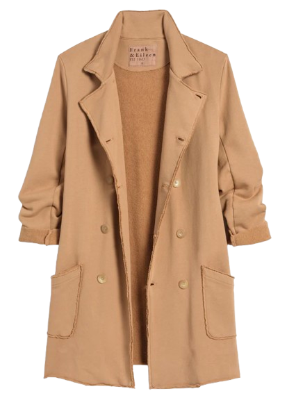 Frank & Eileen Belfast Sweatshirt Trench Coat