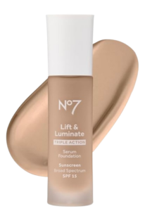 No7 Lift & Luminate Radiant Serum Foundation for Mature Skin