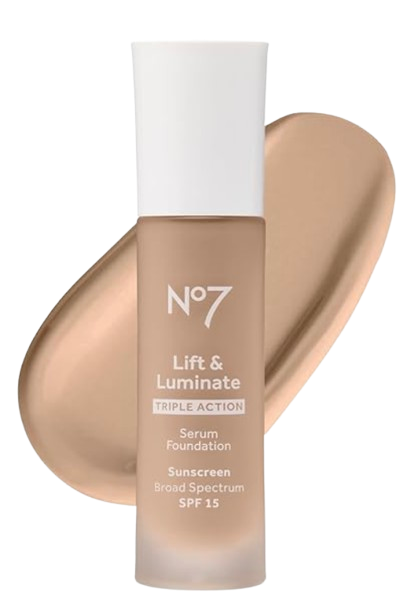 No7 Lift & Luminate Radiant Serum Foundation for Mature Skin