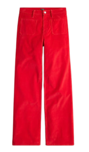 J.Crew Sailor-Slim Wide Leg Stretch Corduroy Pants