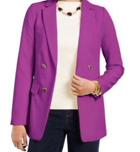 Talbots Stretch No Close Blazer