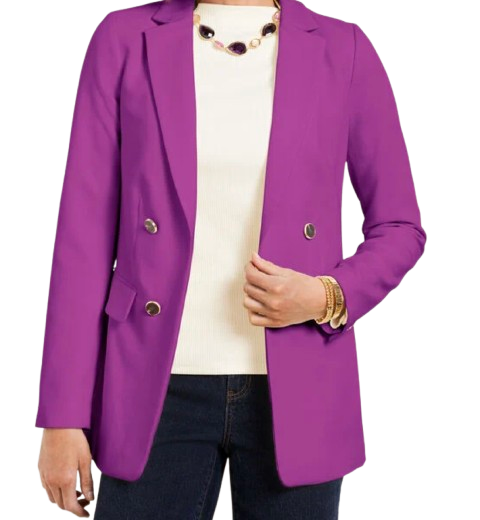 Talbots Stretch No Close Blazer