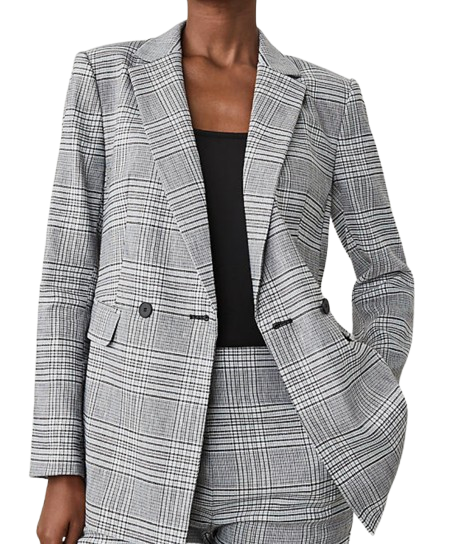 Ann Taylor The Crosby Blazer in Plaid