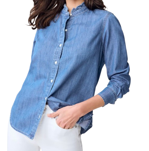 J.McLaughlin Rutherford Denim Blouse