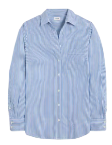 J.Crew Factory Button-Up Poplin Shirt in Signature Fit