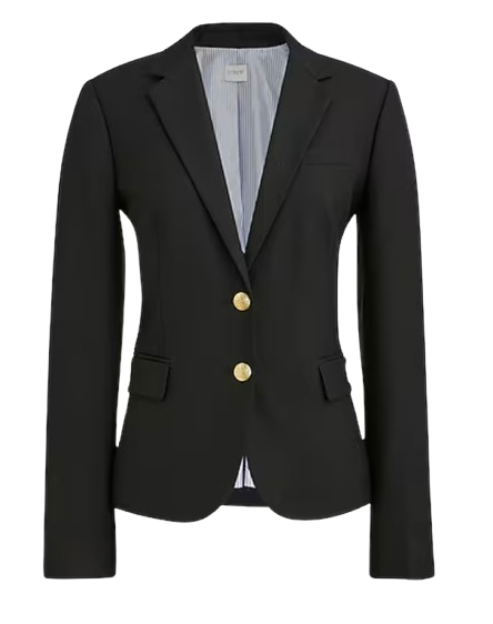 J.Crew Factory Original Schoolboy Blazer – Black