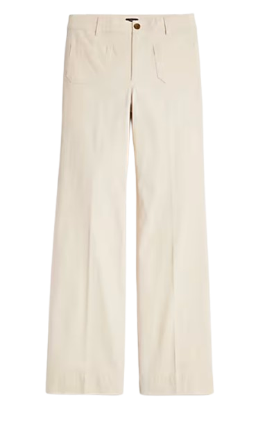 J.Crew Factory Lizzie High Rise Patch Pocket Pants