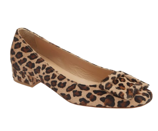 ANN MASHBURN Leopard Pump