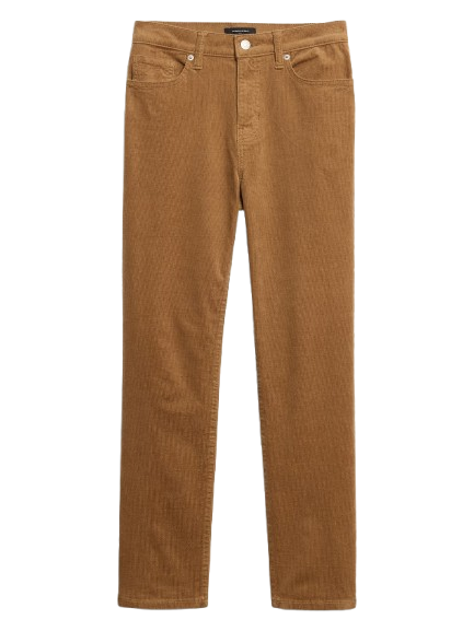 Banana Republic Factory High Rise Slim Corduroy Pants