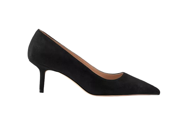 Ann Taylor Suede Pumps – Black