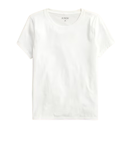 J.Crew Pima Cotton White Tee