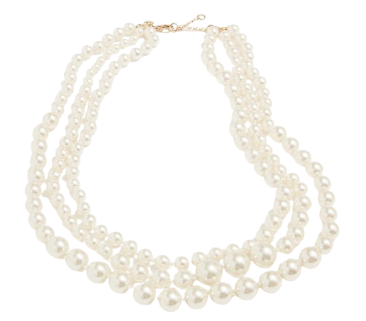 J.Crew Factory Pearl Layering Necklace