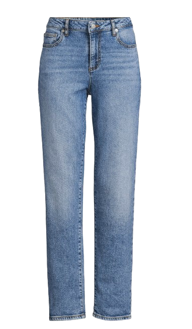 Lands End Mid-Rise Boyfriend Jean