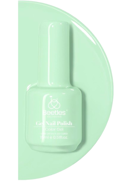 AMazon Beetles Gel Green Nail