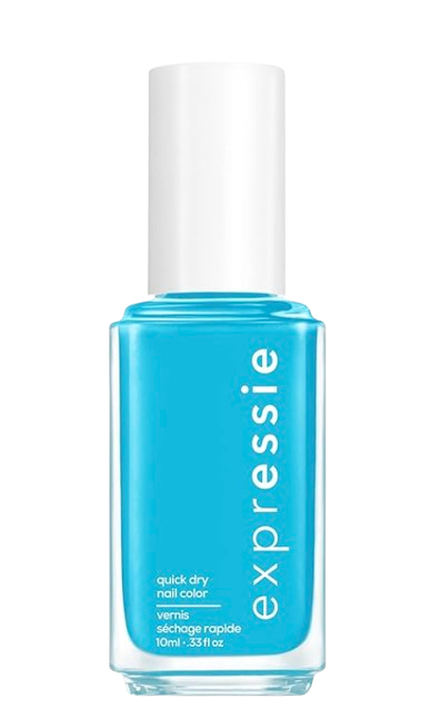 Amazon Express Blue Nail