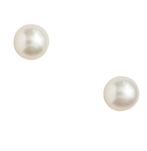 J.Crew Freshwater Pearl Studs