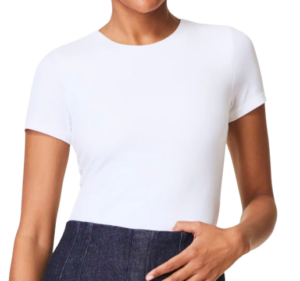 Spanx Jersey White Tee