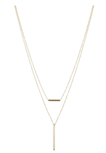 Nordstrom Gold Layered Necklace