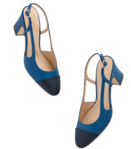 Talbots Blue Slingback Pumps