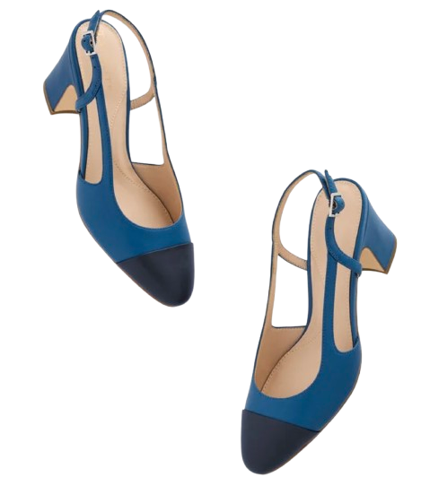 Talbots Blue Slingback Pumps