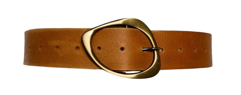 Ada Wide Brown Belt