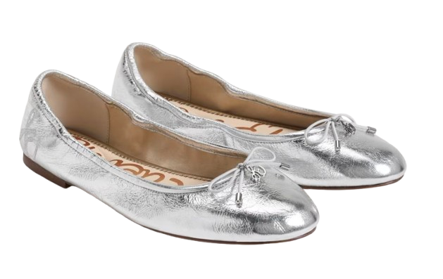 Sam Edelman Felicia Ballet Flat – Silver