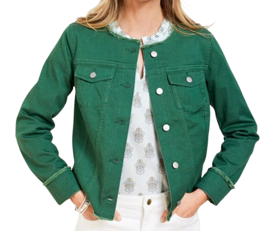 Talbots Jean Jacket – Green