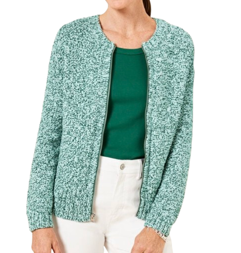 Talbots Bomber Cardigan