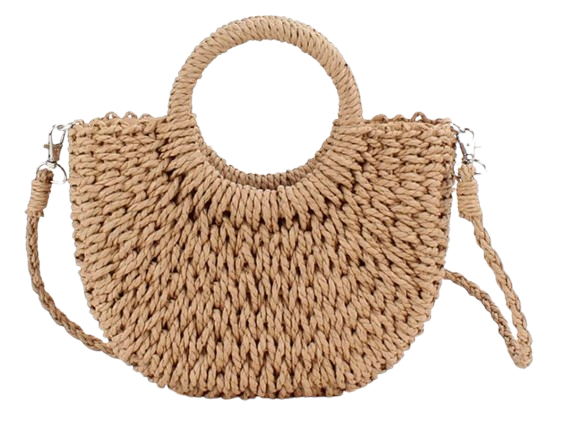 Amazon Mini Raffia Tote