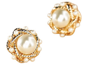 Anthro Pearl Earrings