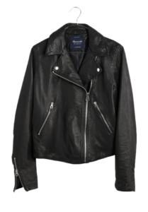 Madewell Washed Leather Motorcycle Jacket