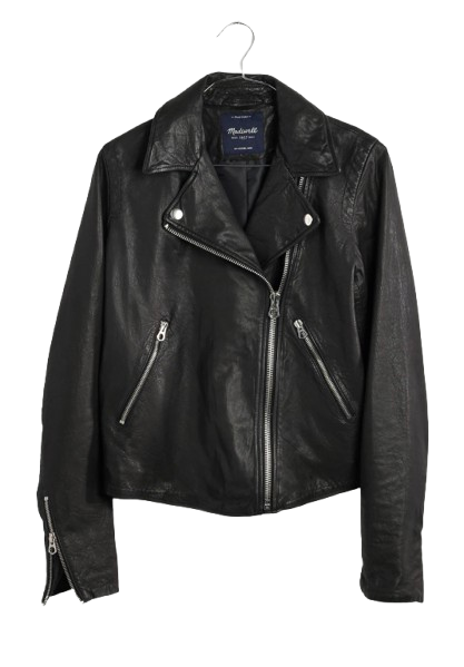 Madewell Washed Leather Motorcycle Jacket