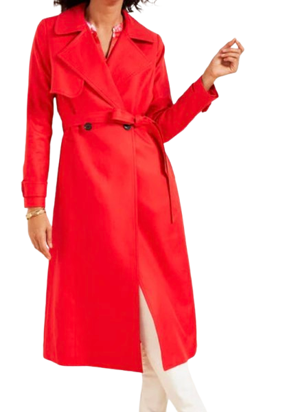 Talbots Belted Trench Coat