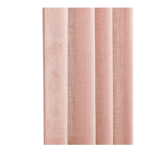 Amazon Pink Linen Curtains