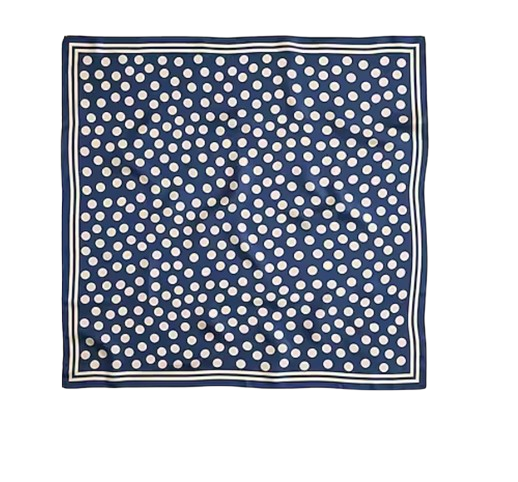 J.Crew Polka Dot Silk Bandana