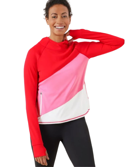 T by Talbots Performance Hooded Pullover