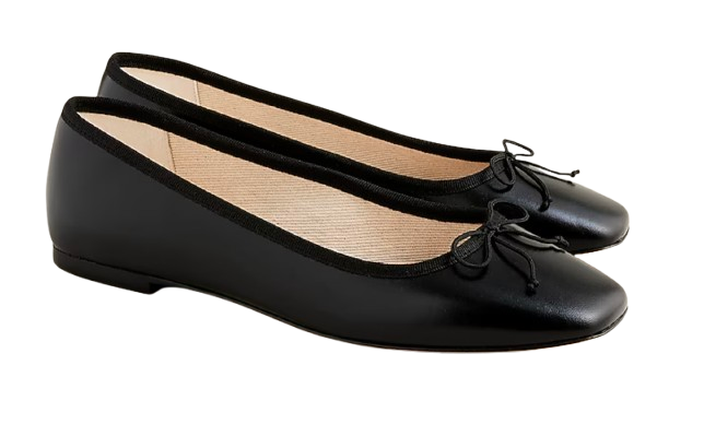 J.Crew Quinn Square Toe Ballet