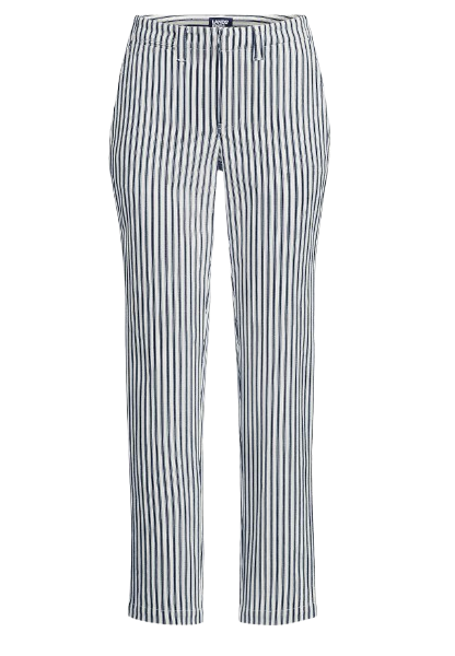 Lands’ End Striped Chinos