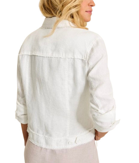 Tommy Bahama Linen Raw Edge Jacket