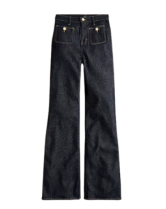 J. Crew Wide Leg Sailor Denim Trouser